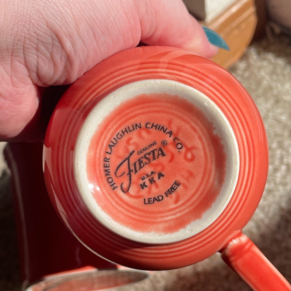 Persimmon Fiestaware - Picture 2 of 4